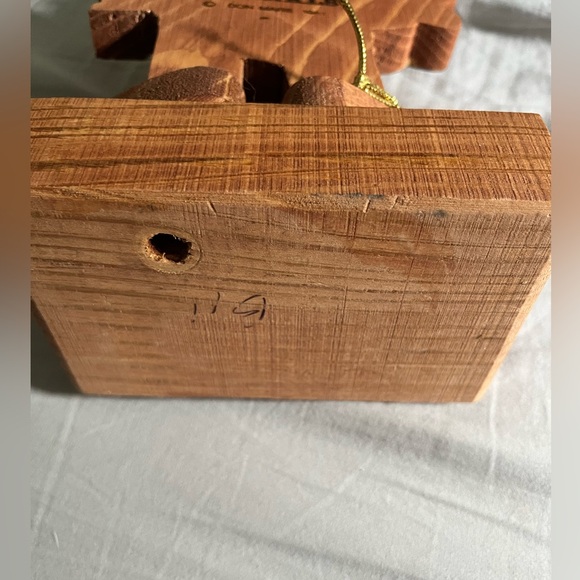 1981 DON MARS ORIGINAL Hand Made WOOD FIGURINE The Vet Tech - Picture 8 of 8